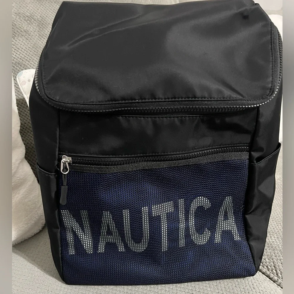 (SOLD) NWT Nautica Seaward Logo Backpack - Picture 1 of 6